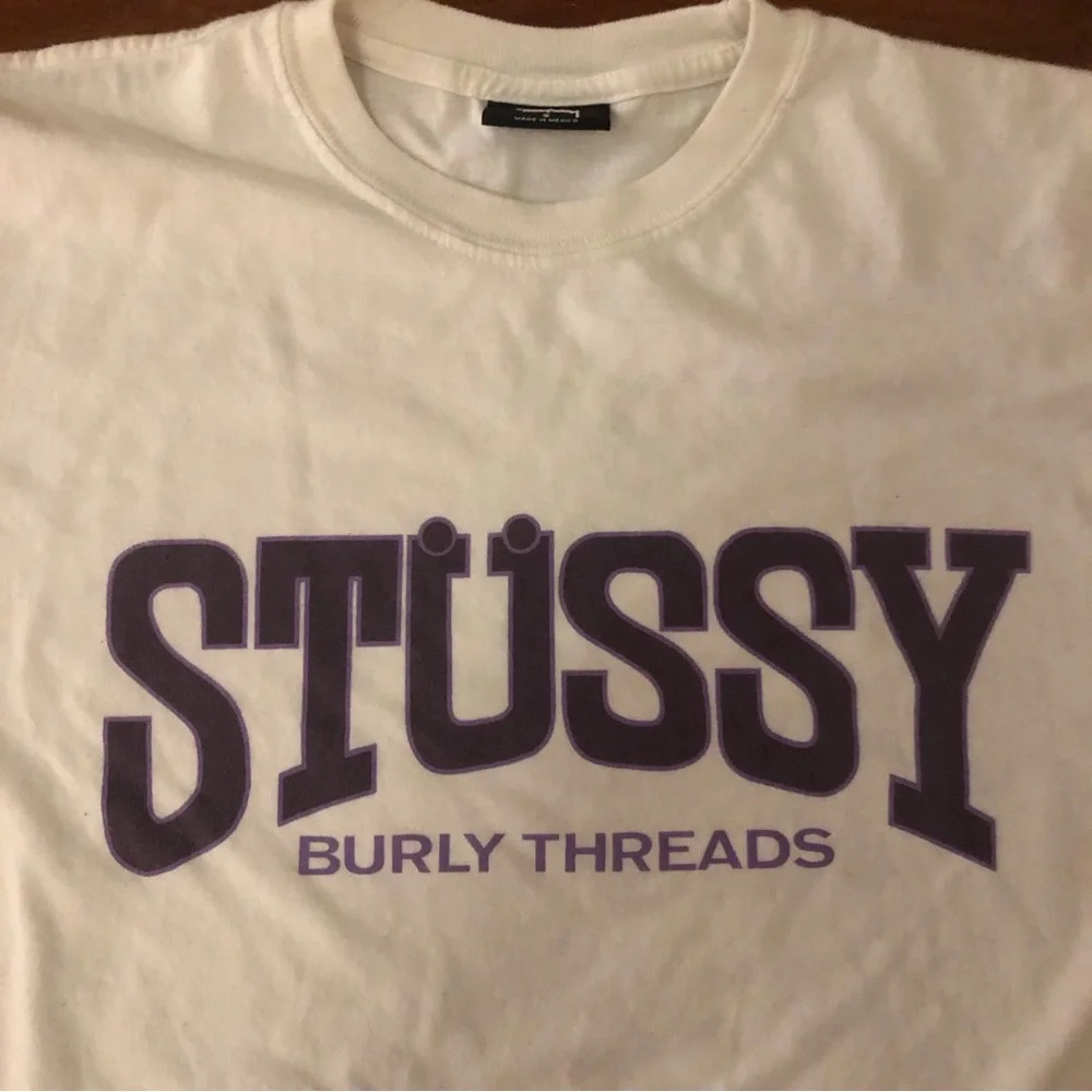 Stussy | Shirts | Vintage Stussy Japan Burly Threads Tee | Poshmark Stussy | Shirts | Vintage Stussy Japan Burly Threads Tee | Poshmark